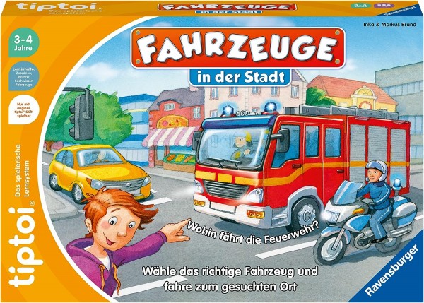 tiptoi® Fahrzeuge in der Stadt