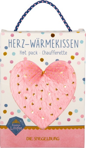 Die Spiegelburg Wärmekissen (in Herzform) - Prinzessin Lillifee 