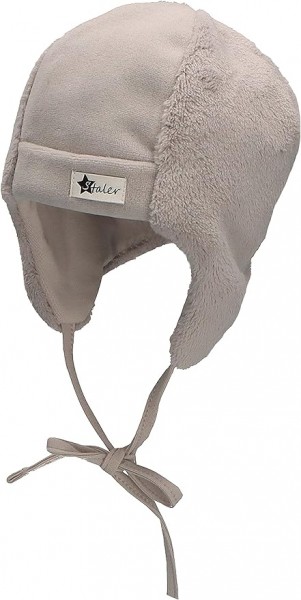 Sterntaler Mütze hellgrau