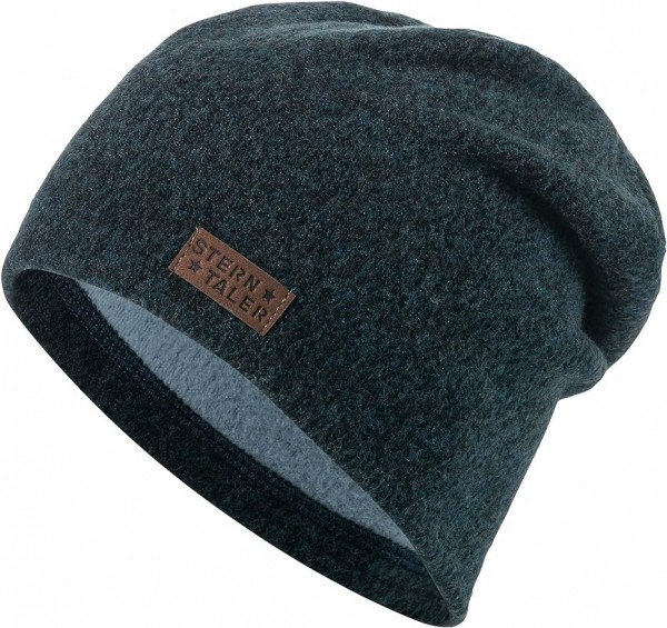 Sterntaler Slouch-Beanie Melange marine