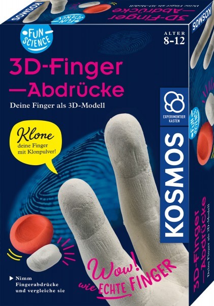 Kosmos Fun Science 3D-Fingerabdrücke