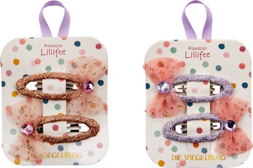 Die Spiegelburg Haarclips Prinzessin Lillifee, sort.