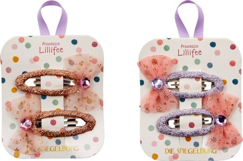 Die Spiegelburg Haarclips Prinzessin Lillifee, sort.