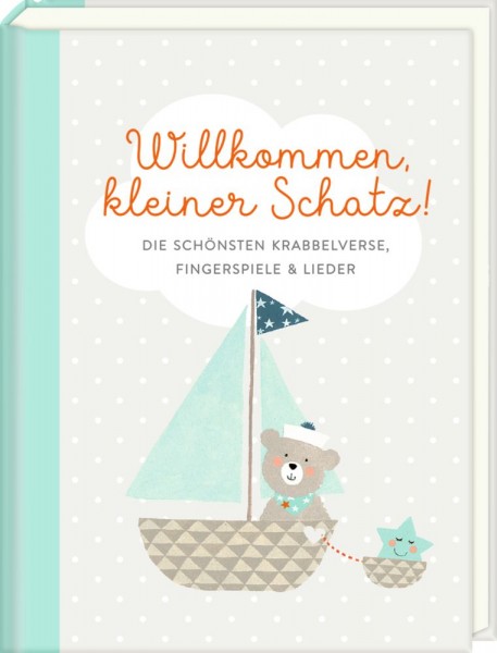 Coppenrath Verlag Willkommen, kleiner Schatz! - Krabbelverse ... (Hellblau)