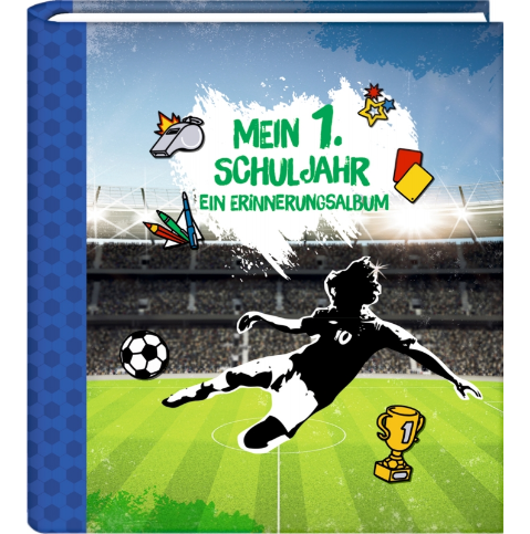 Coppenrath Verlag Eintragalb.: Mein 1.Schuljahr - Erinnerungsalbum (Fußball)