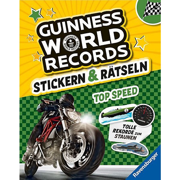 Guinness World Records: Stickern & Rätseln  Top Speed
