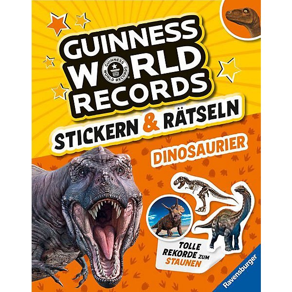 Guinness World Records: Stickern & Rätseln - Dinosaurier