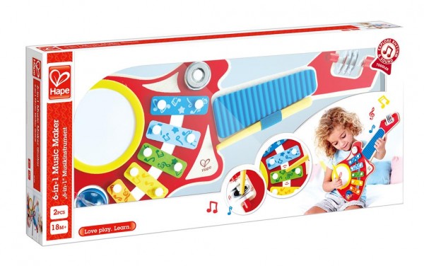 Hape "6-in-1" Musikinstrument