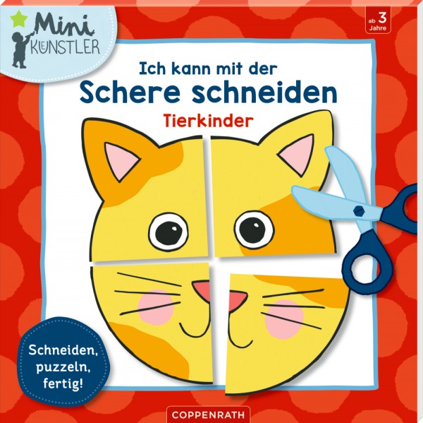 Coppenrath Verlag Ich kann mit der Schere schneiden: Tierkinder (Mini-Künstl.)
