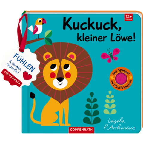 Coppenrath Verlag Mein Filz-Fühlbuch: Kuckuck, kleiner Löwe!