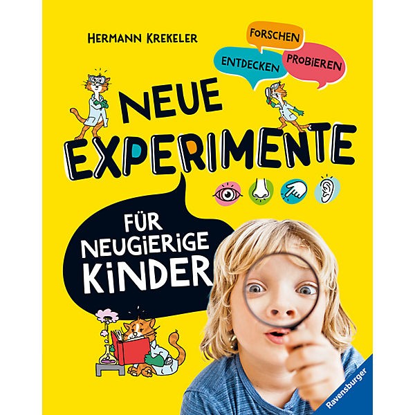 Neue Experimente für neugierige Kinder