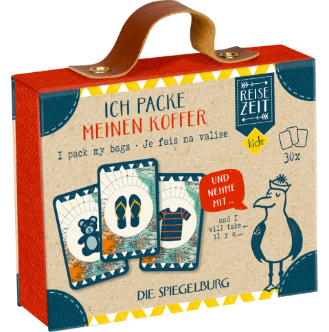 Die Spiegelburg Mitbringspiel "Ich packe meinen Koffer" Reisezeit Kids