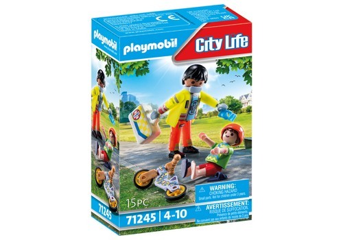 Playmobil PLAYMOBIL® Sanitäter mit Patient