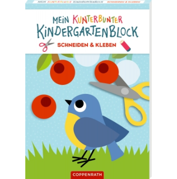 Coppenrath Verlag Mein k. Kindergartenblock: Schneiden & Kleben (Tierkinder)