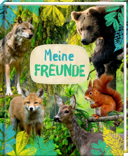 Coppenrath Verlag Freundebuch: Meine Freunde (Nature Zoom)