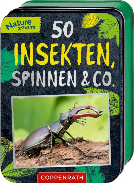 Coppenrath Verlag 50 Insekten, Spinnen & Co. (Nature Zoom)
