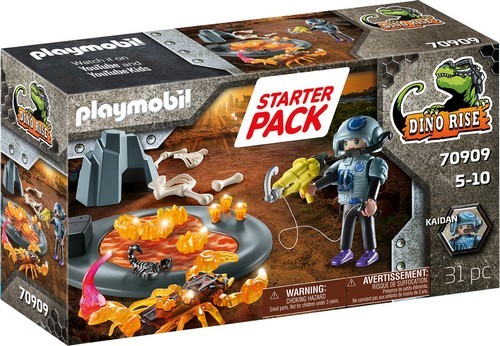 Playmobil PLAYMOBIL® Starter Pack Kampf gegen den Feuerskorpion