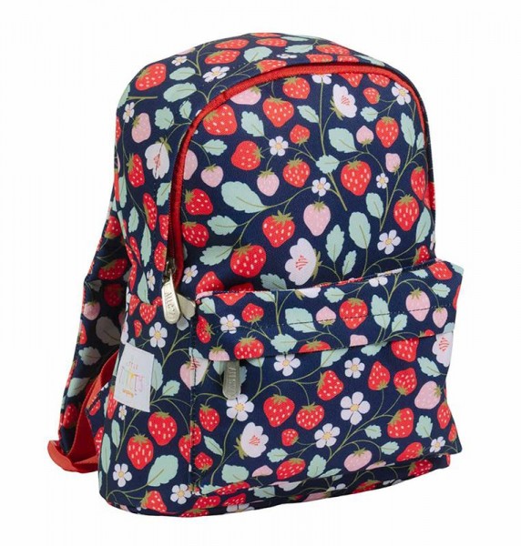 Kleiner Rucksack / Erdbeeren