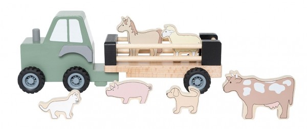 Jabadabadoo  Traktor mit Tieren