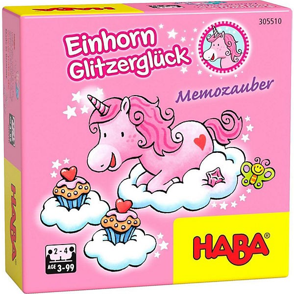 Haba Einhorn – Glitzerglück Memozauber