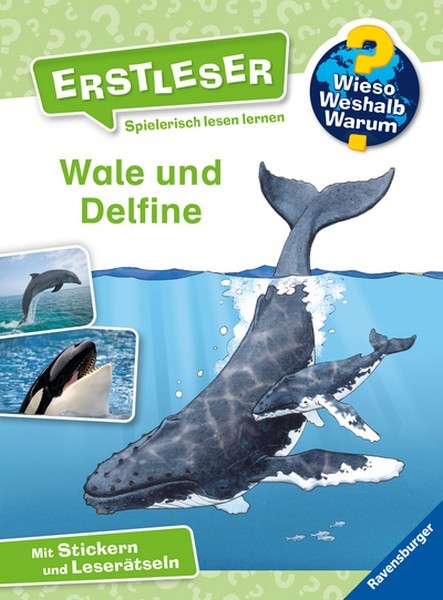 Ravensburger Wieso? Weshalb? Warum? Erstleser: Wale und Delfine (Band 3)