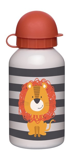 Sigikid Edelstahl Trinkflasche 350 ml, Löwe