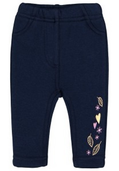 SALT AND PEPPER B.Girls Thermo Leggins Print navy, Größe 62