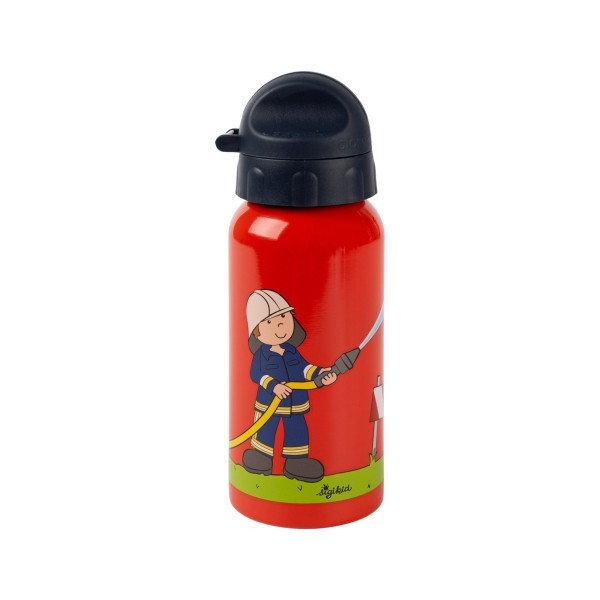 Sigikid Edelstahl Trinkflasche 400 ml, Frido Firefighter