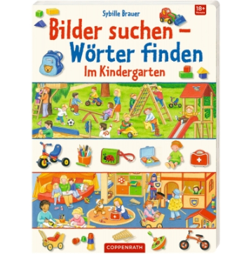 Coppenrath Verlag Bilder suchen - Wörter finden: Im Kindergarten