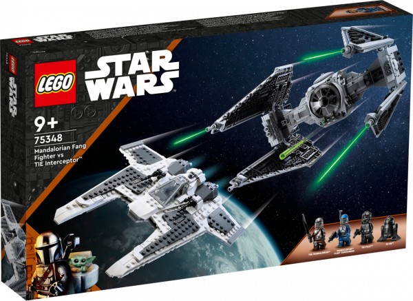 Lego ® Mandalorianischer Fang Fighter vs. TIE Interceptor™