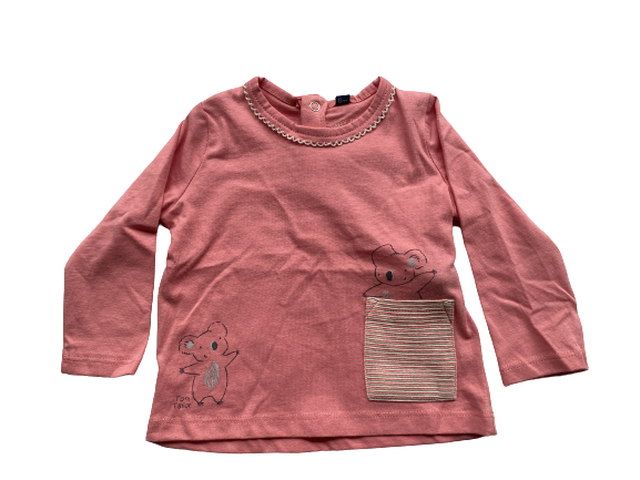 TOM TAILOR Kids Baby-Mädchen Langarm Shirt, Gr. 80