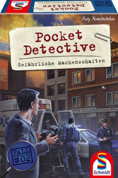Schmidt Spiele Schmidt Spiele Pocket Detective, Gefährliche Machenschaften