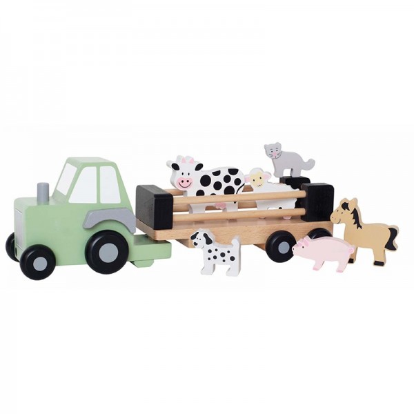 Jabadabadoo Traktor mit Tieren