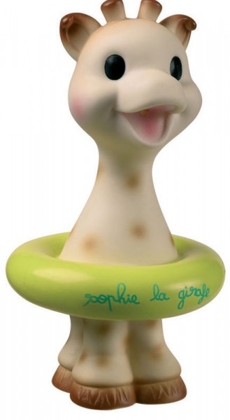 Badespielzeug Sophie la girafe® (Geschenkbox) grün