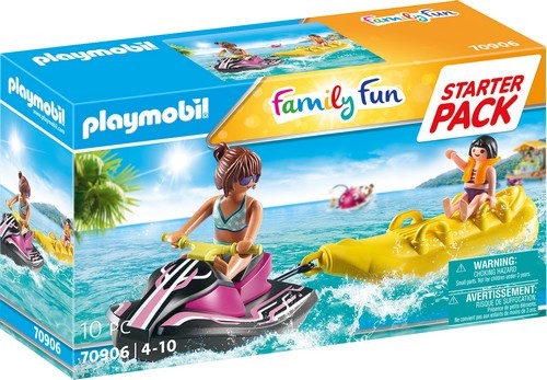 Playmobil PLAYMOBIL® Starter Pack Wasserscooter mit Bananenboot