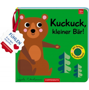 Coppenrath Verlag Mein Filz-Fühlbuch: Kuckuck, kleiner Bär! (Fühlen&begreifen)