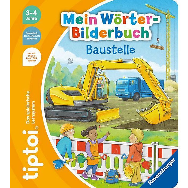 tiptoi® Mein Wörter-Bilderbuch Baustelle