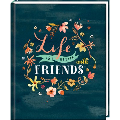 Coppenrath Verlag Freundebuch: Handlettering - Life is better with friends