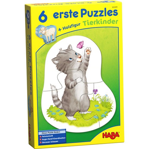 Haba 6 erste Puzzles – Tierkinder