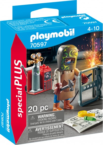 Playmobil PLAYMOBIL® Schweißer mit Ausrüstung