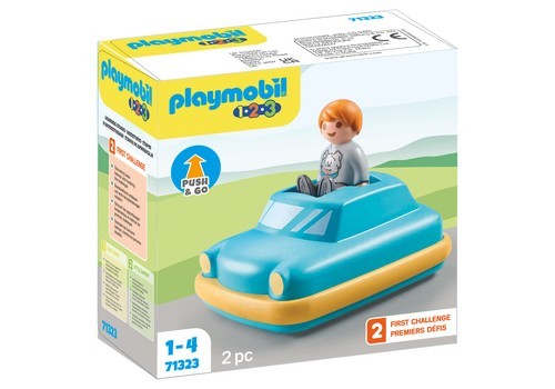 Playmobil PLAYMOBIL® 1.2.3: Push & Go Car