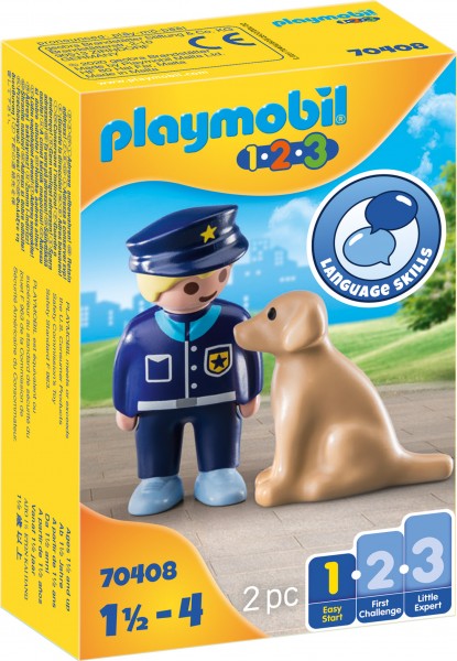 Playmobil PLAYMOBIL® Polizist mit Hund