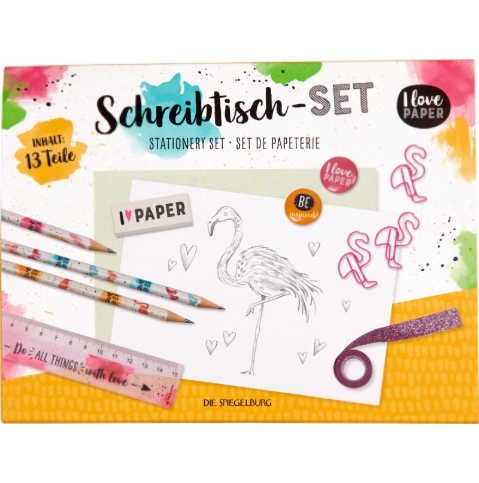 Die Spiegelburg Schreibtisch-Set - I love Paper