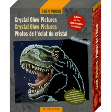 Die Spiegelburg Crystal Glow Pictures-Diamond Painting - T-Rex World