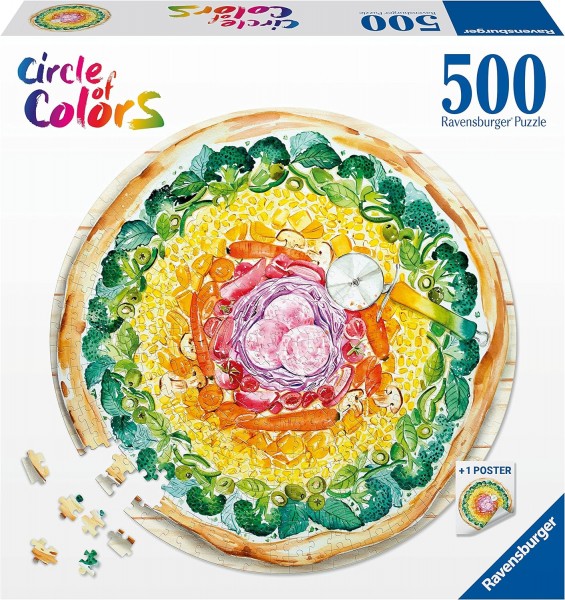 Circle of Colors Pizza