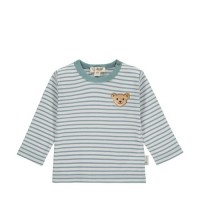Steiff T-Shirt langarm hellblau, Größe 50