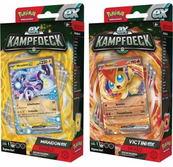 Amigo PKM Kampfdeck Victini/Miraidon