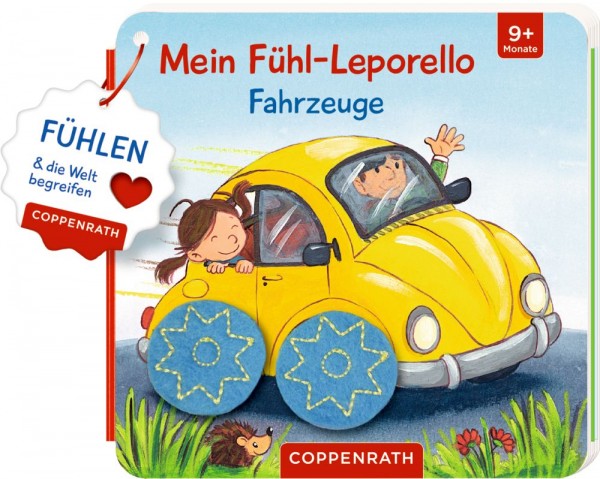 Coppenrath Verlag Mein Fühl-Leporello: Fahrzeuge (Fühlen&begreifen)