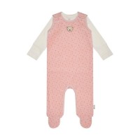 Steiff Set Strampler + T-Shirt langarm rosa Steiff Set Strampler + T-Shirt langarm rosa in Größe: 50