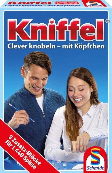 Schmidt Spiele Schmidt Spiele Kniffelblock (3 St./FS), 24 FS im Display